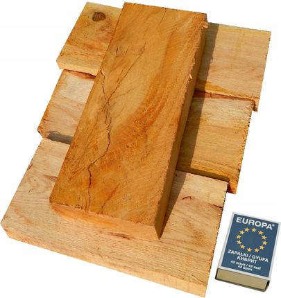 Transwood Rozpałka 35dm3 Drewno Kominkowe Kostka Bez Kory Dąb Opał 19kg Oak