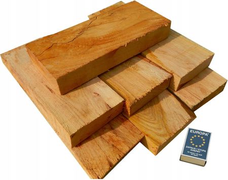 Transwood Rozpałka 42dm3 Drewno Kominkowe Kostka Bez Kory Dąb Opał 24kg Oak