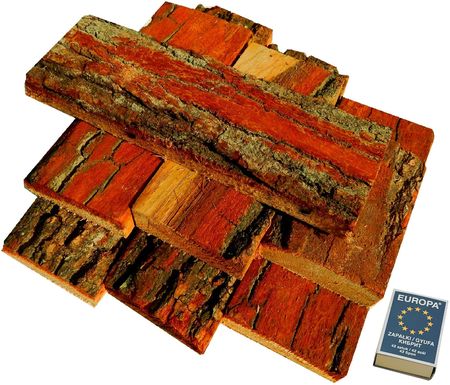 Transwood Rozpałka 18dm3 Drewno Kominkowe Kostka Z Kora Podpałka 6kg Opał