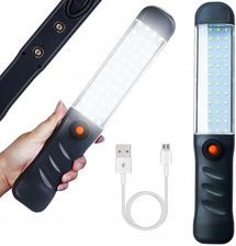 Zdjęcie Verk Group Mocna Latarka Warsztatowa Lampa 48 Led Cob Usb Hak Magnes Akumulatorowa (11405) - Milanówek