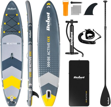 Deska SUP REBEL ACTIVE pompowana 350x80x15cm zestaw