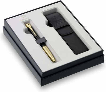 Parker Urban Muted Black Gt Zestaw Prezentowy Długopis + Czarne Etui Na Długopis