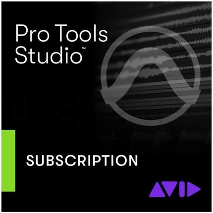 Avid Pro Tools Studio Win/Mac - Subskrypcja 1 rok - Student & Teacher - Odnowienie
