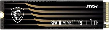 Msi SPATIUM M480 Pro 1TB PCIe 4.0 NVMe M.2  (S78440L1G0P83)