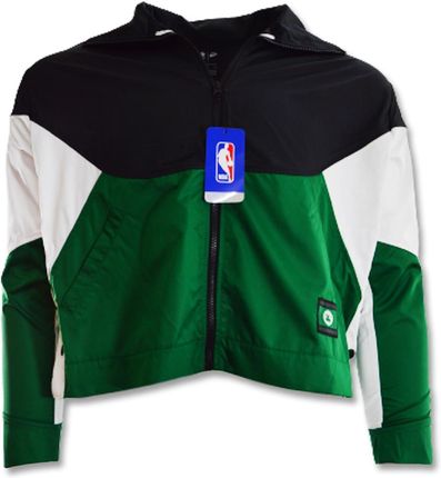 Damska Sportowa Kurtka wiatrówka Nike Performance NBA Boston Celtics - AV0638-010
