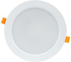 Zdjęcie Spectrumled Lampa Sufitowa Dure 3 Downlight 18W Ww 230V 110St Ip54 Ik06 170X34 Biały Okrągła Zasilacz Zintegrowany(Sli043008Ww_Pw) - Kalwaria Zebrzydowska