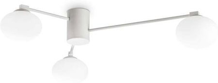 Ideal Lux Hermes Pl3 D90 Bianco Lampa Sufitowa Biały 2 (322674)