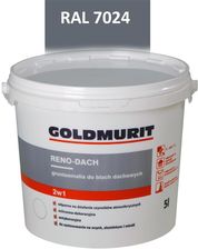 Zdjęcie Goldmurit Do Dachów Reno Dach Szary Grafitowy Ral 7024 5l - Bochnia