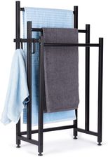 Zdjęcie Wieszak Na Ręczniki Metalowy Czarny O 569821 - Nowe