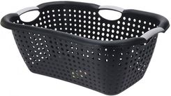 Zdjęcie Kosz Na Pranie Plastikowy Czarny 26 L O 569906 - Krzywiń