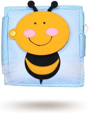 Jolly Design Designs Książeczka Manipulacyjna Mała Pszczółka