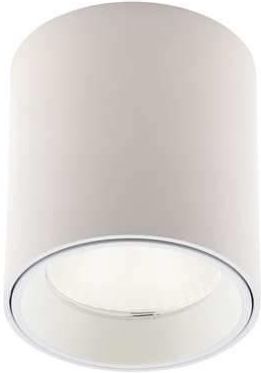 Maxlight Lampa Sufitowa Tub C0155 + Rc0155/C0156 White Metalowa Natynkowa Led 7W 3000K Biała (C0155+Rc0155C0156White)