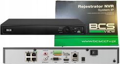 Bcs View Bcs-V-Nvr0401-A-4Ke-4P(2) Rejestrator Ip Poe 4 Kanałowy (BCSVNVR0401A4KE4P2)