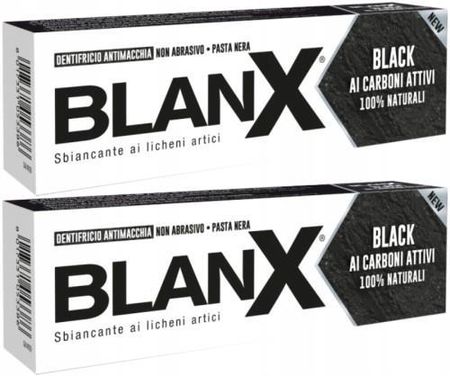 Blanx Wybielająca Pasta Do Zębów Black Czarna 2 szt.