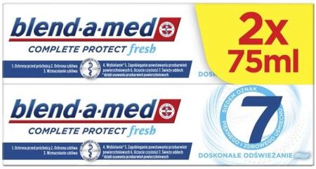 Blend-A-Med Complete Protect 7 Extra Fresh Pasta Do Zębów 2 x 75 ml