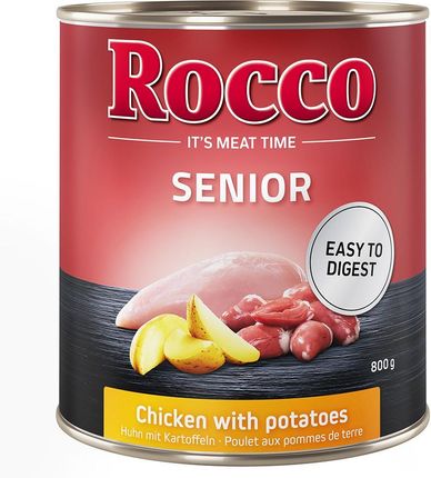 Rocco Senior Kurczak Z Ziemniakami 6x800g
