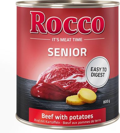 Rocco Senior Wołowina Z Ziemniakami 6x800g