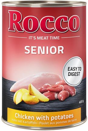 Rocco Senior Kurczak Z Ziemniakami 6x400g