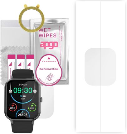 1x Folia hydrożelowa do Colmi P30 - apgo Smartwatch Hydrogel Protection Ochrona na ekran smartwatcha