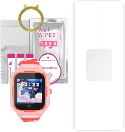 1x Folia hydrożelowa MATOWA do Garett Kids Protect 4G - apgo Smartwatch Hydrogel MATTE Protection Ochrona na ekran smartwatcha