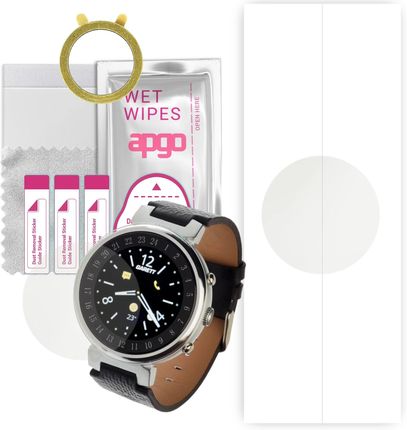 1x Folia hydrożelowa MATOWA do Garett Expert 7 - apgo Smartwatch Hydrogel MATTE Protection Ochrona na ekran smartwatcha