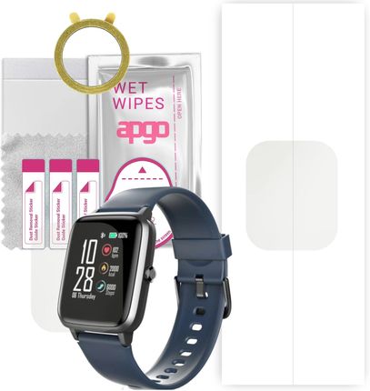 1x Folia hydrożelowa MATOWA do Hama Fit Watch 4900 - apgo Smartwatch Hydrogel MATTE Protection Ochrona na ekran smartwatcha