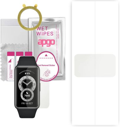 1x Folia hydrożelowa MATOWA do Huawei Band 6 - apgo Smartwatch Hydrogel MATTE Protection Ochrona na ekran smartwatcha
