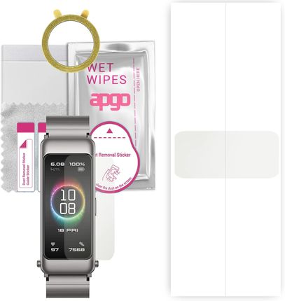1x Folia hydrożelowa MATOWA do Huawei TalkBand B6 elite - apgo Smartwatch Hydrogel MATTE Protection Ochrona na ekran smartwatcha