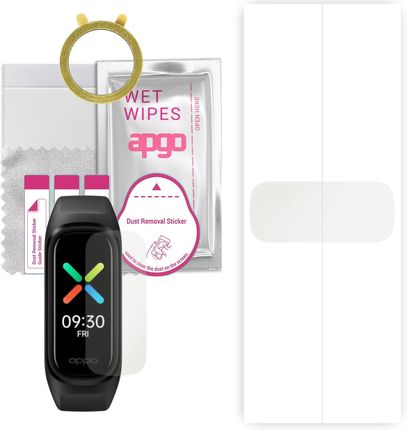 1x Folia hydrożelowa MATOWA do Oppo Band - apgo Smartwatch Hydrogel MATTE Protection Ochrona na ekran smartwatcha