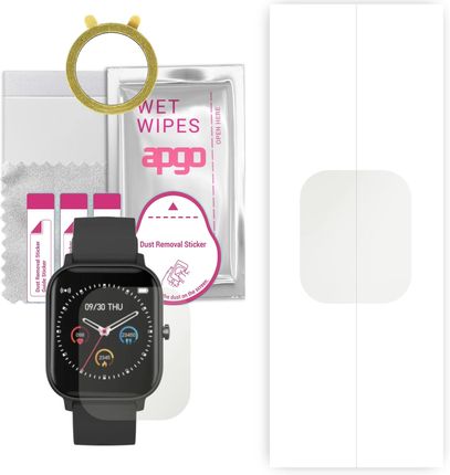 1x Folia hydrożelowa MATOWA do Maxcom FW35 Aurum - apgo Smartwatch Hydrogel MATTE Protection Ochrona na ekran smartwatcha