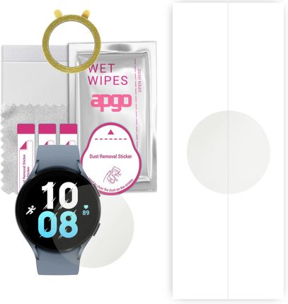 1x Folia hydrożelowa MATOWA do Samsung Galaxy Watch 5 44mm - apgo Smartwatch Hydrogel MATTE Protection Ochrona na ekran smartwatcha