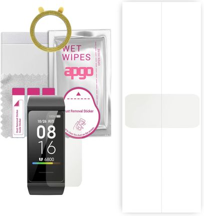 1x Folia hydrożelowa MATOWA do Xiaomi Mi Band 4C - apgo Smartwatch Hydrogel MATTE Protection Ochrona na ekran smartwatcha