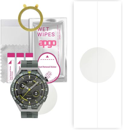 1x Folia hydrożelowa MATOWA do Huawei Watch GT 3 SE - apgo Smartwatch Hydrogel MATTE Protection Ochrona na ekran smartwatcha