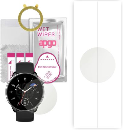 1x Folia hydrożelowa MATOWA do Amazfit GTR Mini - apgo Smartwatch Hydrogel MATTE Protection Ochrona na ekran smartwatcha