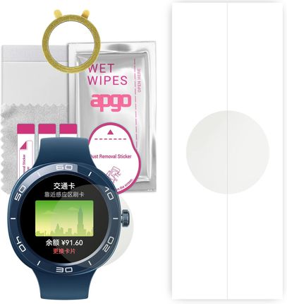 1x Folia hydrożelowa MATOWA do Huawei Watch GT Cyber - apgo Smartwatch Hydrogel MATTE Protection Ochrona na ekran smartwatcha