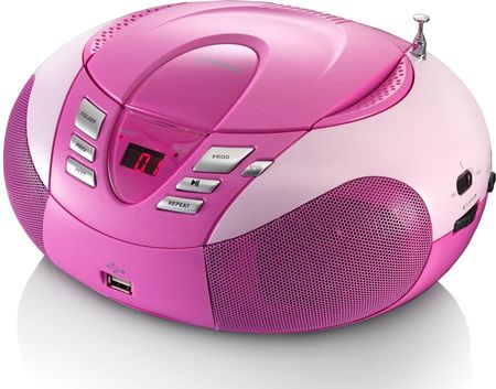 LENCO CD/MP3/USB SCD-37 różowy (SCD-37 USB PINK)