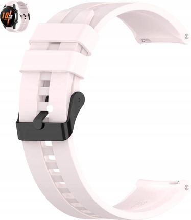 Jasnoróżowy Silikonowy Pasek Opaska 22Mm Do Zegarków Huawei Watch 46Mm