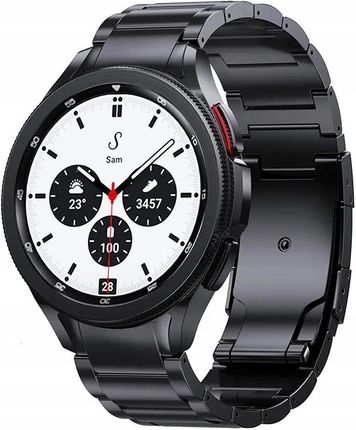 Pasek Tytanowy Do Samsung Galaxy Watch 4 5 6 40Mm/44Mm/45Mm/46Mm/47Mm Pro