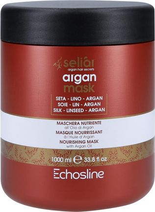 Echosline SELIAR Maska odżywiająca z olejkiem arganowym 1000ml