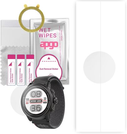 1x Folia hydrożelowa ochronna do Coros APEX 2 Pro - apgo Smartwatch Hydrogel Protection Ochrona na ekran smartwatcha