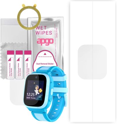 1x Folia hydrożelowa ochronna do myPhone CareWatch Kid LTE - apgo Smartwatch Hydrogel Protection Ochrona na ekran smartwatcha