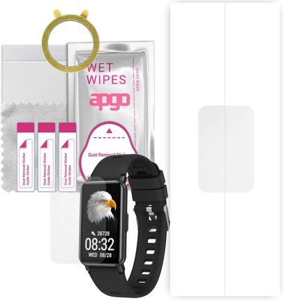 1x Folia hydrożelowa ochronna do Maxcom FW53 Nitro - apgo Smartwatch Hydrogel Protection Ochrona na ekran smartwatcha