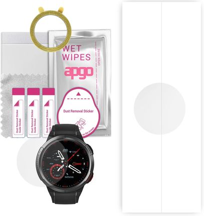 1x Folia hydrożelowa ochronna do Mibro Watch GS - apgo Smartwatch Hydrogel Protection Ochrona na ekran smartwatcha