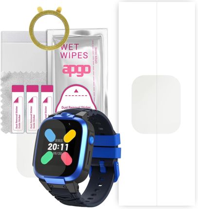 1x Folia hydrożelowa MATOWA do Mibro Kids Watch Phone Z3 - apgo Smartwatch Hydrogel MATTE Protection Ochrona na ekran smartwatcha