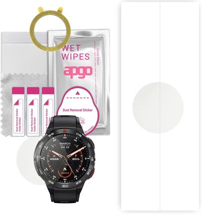 1x Folia hydrożelowa MATOWA do Mibro Watch GS Pro - apgo Smartwatch Hydrogel MATTE Protection Ochrona na ekran smartwatcha