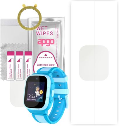 1x Folia hydrożelowa MATOWA do myPhone CareWatch Kid LTE - apgo Smartwatch Hydrogel MATTE Protection Ochrona na ekran smartwatcha