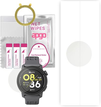 1x Folia hydrożelowa MATOWA do Coros Pace 3 - apgo Smartwatch Hydrogel MATTE Protection Ochrona na ekran smartwatcha