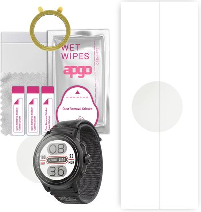 1x Folia hydrożelowa MATOWA do Coros APEX 2 Pro - apgo Smartwatch Hydrogel MATTE Protection Ochrona na ekran smartwatcha