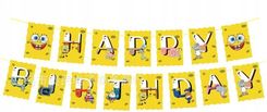 Zdjęcie Girlanda Baner Spongebob Happy Birthday Impreza - Gdynia