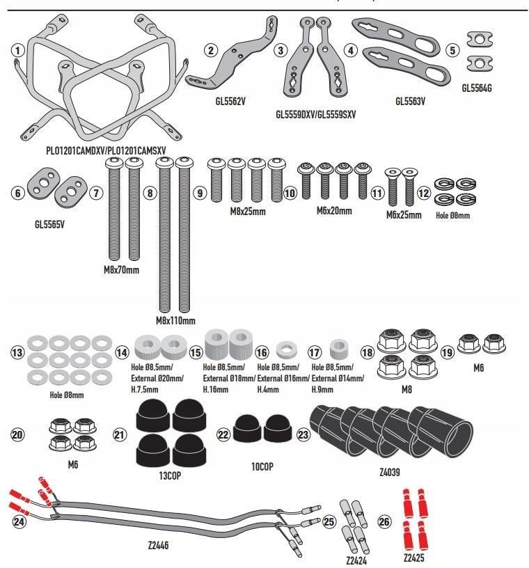 Akcesoria Motocyklowe Givi Plo Cam Stela Kufr W Bocznych One Fit Cam Opinie I Ceny Na Ceneo Pl